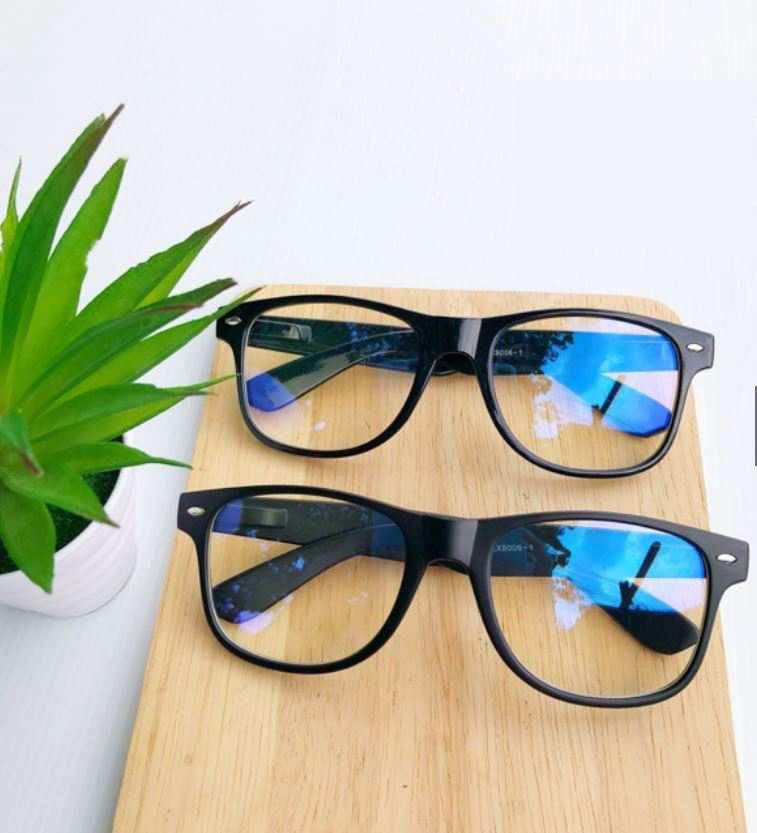 ข้อมูลประกอบของ Eco แว่นกรองแสง แว่นตากรองแสง กรอบแว่นตา ทรง Wayfarer Stlye (กรองแสงคอม กรองแสงมือถือ ถนอมสายตา
