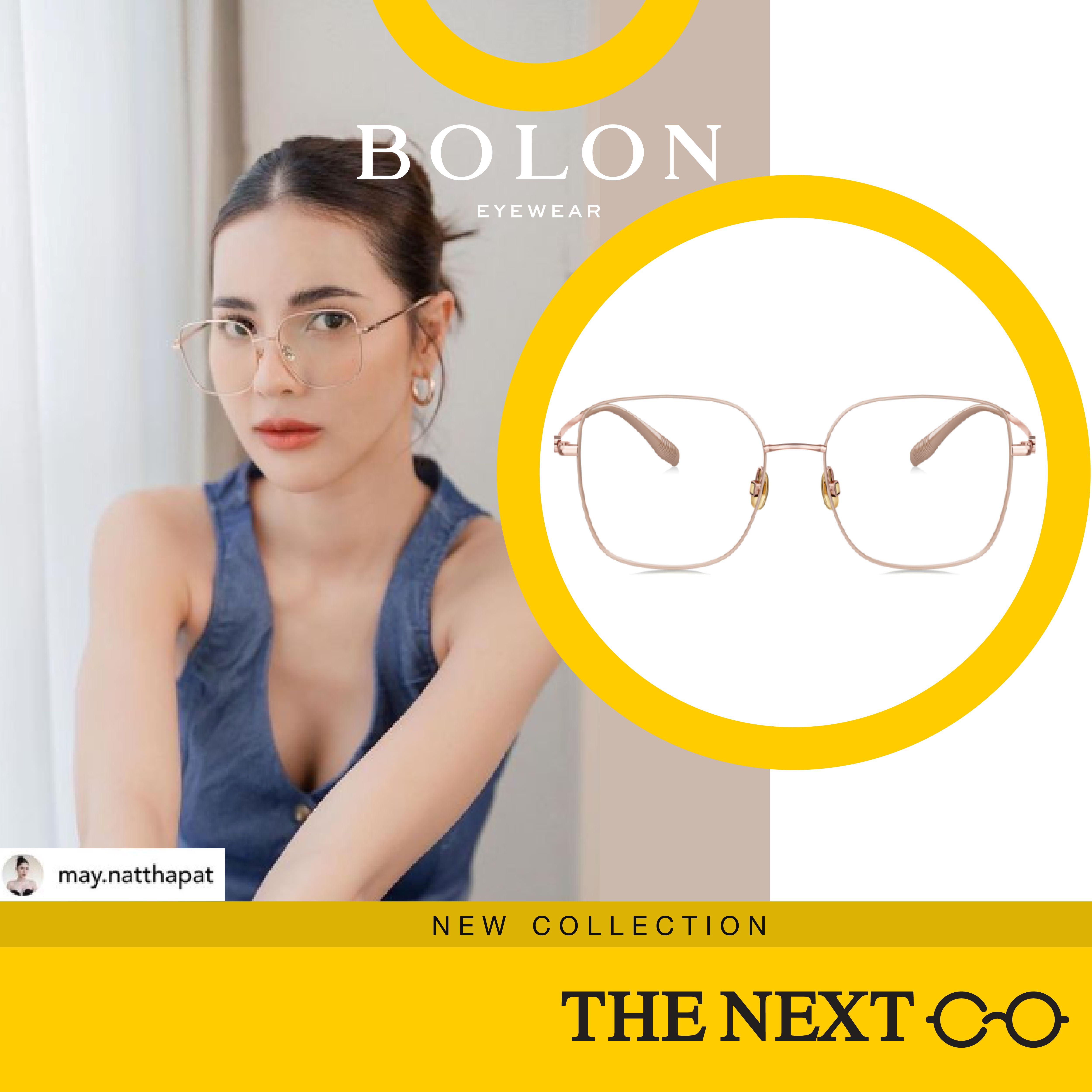 แว่นสายตา Bolon BH7017 Oxnard โบลอน แว่นสายตาสั้น แว่นสายตายาว แว่นกรองแสง กรอบแว่นตา แว่นเลนส์ออโต้ กรอบแว่นแฟชั่น Essilor ราคา 4,500 บาท*ส่งฟรี