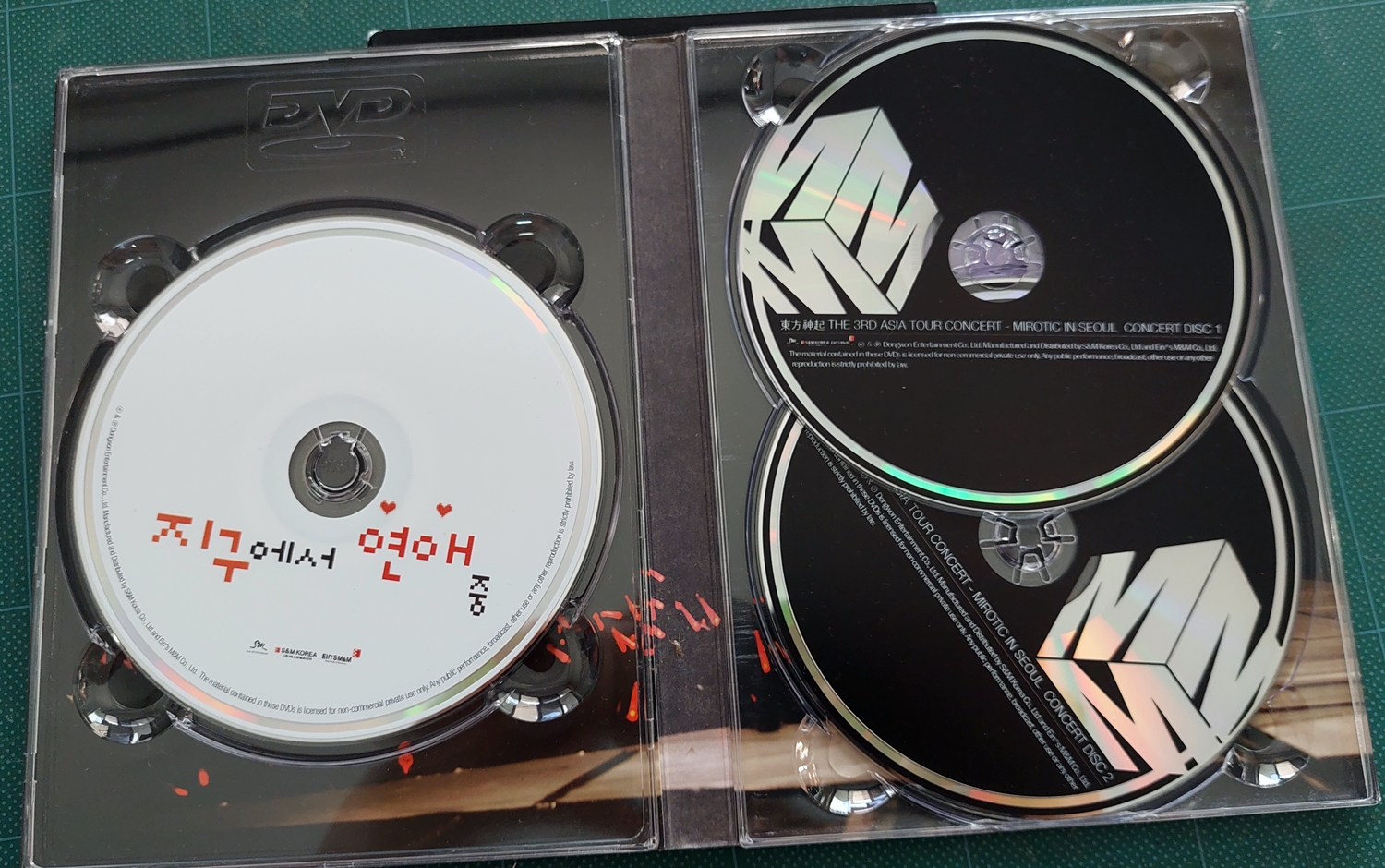 อัลบั้ม คอนเสิร์ต TVXQ! - The 3rd Asia Tour Concert Mirotic in