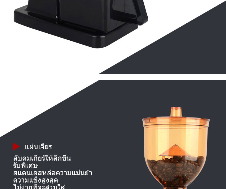 ข้อมูลเกี่ยวกับ จัดส่งที่รวดเร็ว เครื่องบดกาแฟ coffee grinder เครื่องบดเมล็ดกาแฟ เครื่องบดกาแฟสด เครื่องบดกาลักน้ำ