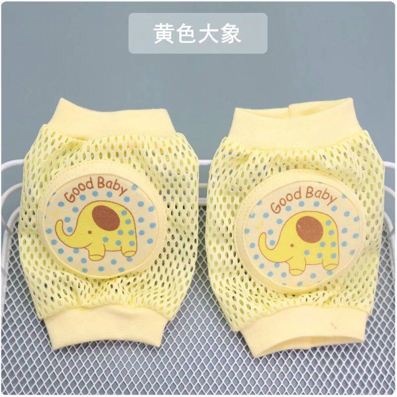 สนับเข่าเด็ก สนับเข่าเด็กวัยหัดคลาน ปกป้องเข่า ปลอดภัยจากการคลาน 1คู่ Baby Knee Safety Protective Crawling Elbow Cushion Toddlers Knee Pads