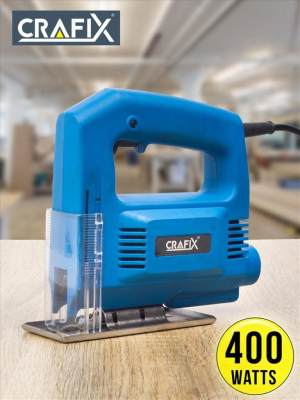 ดูภาพ CRAFIX เลื่อยฉลุไฟฟ้า เลื่อยจิ๊กซอ 400 วัตต์ เพิ่มเติม CRAFIX เลื่อยฉลุไฟฟ้า เลื่อยจิ๊กซอ 400 วัตต์