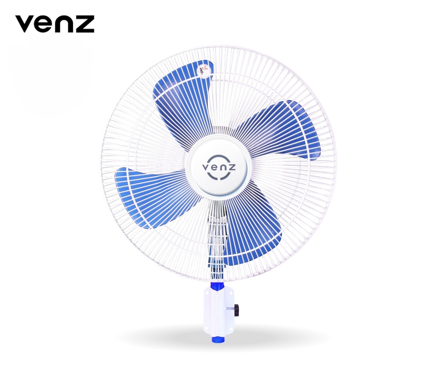 Venz เวนซ์ พัดลมอุตสาหกรรมติดผนัง ใบฟ้า ราคา 2,465 บาท*ส่งฟรี