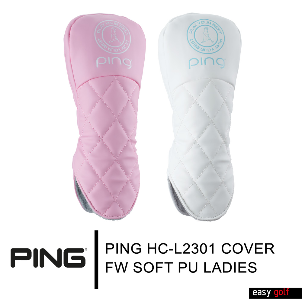 PING HC-L2301 COVER FW SOFT PU LADIES PING HEAD COVER ปลอกหัวไม้กอล์ฟ ปลอกหุ้มหัวไม้กอล์ฟ ราคา 2,640 บาท*ส่งฟรี
