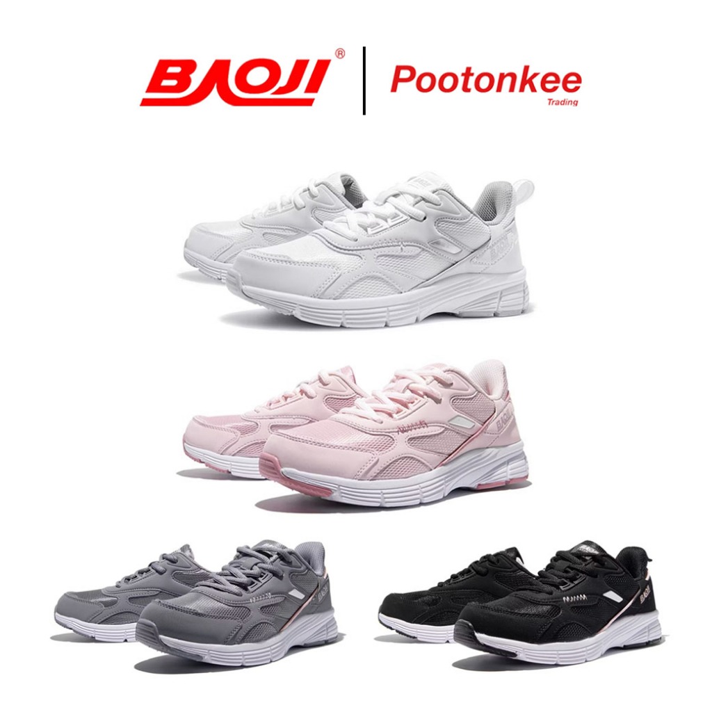 BAOJI รุ่น BJW 637 บาโอจิ รองเท้าผ้าใบ รองเท้าไลฟ์สไตล์ผู้หญิง ราคา 509 บาท*ส่งฟรี