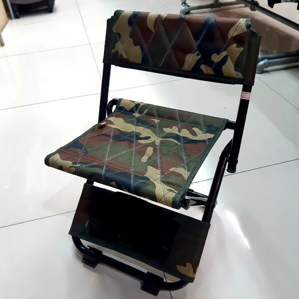 เก้าอี้สนาม เก้าอี้พับ เก้าอี้พกพา Cat Camps Folding chair Size Small