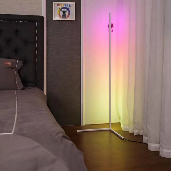 EILON โคมไฟตั้งพื้นโมเดิร์น RGB 20w พร้อมรีโมท สูง 1.45m ALD-02 ราคา 1,990 บาท*ส่งฟรี