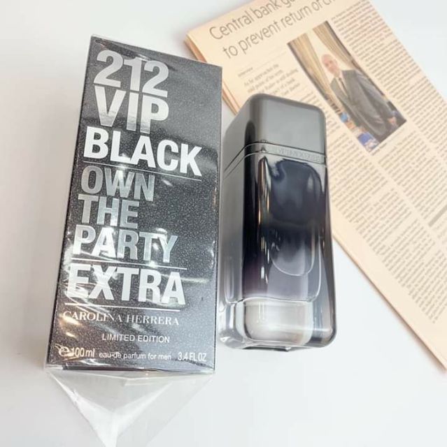 carolina herrera vip black extra