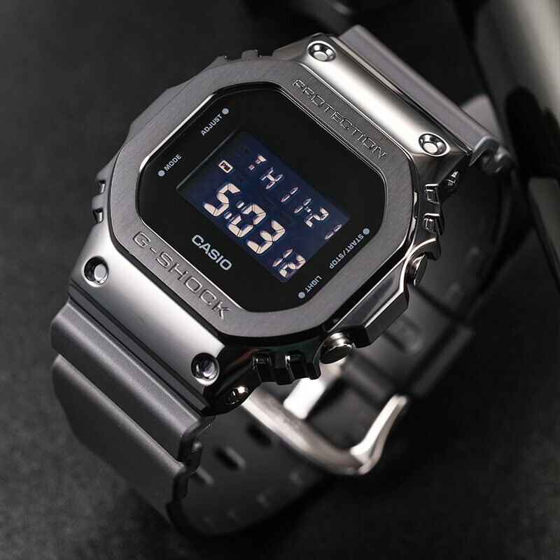 เกี่ยวกับ Casio G-shock แท้100% รุ่น DW-5600BB-1DR นาฬิกาข้อมือชาย ของแท้% CMG 1ปี%