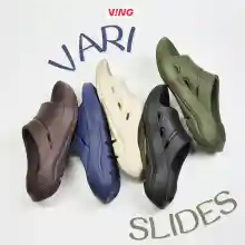 ภาพขนาดย่อของภาพหน้าปกสินค้าVARI-Slides รองเท้าแตะแบบสวม เพื่อฟื้นฟูสุขภาพเท้า ลดอาการรองช้ำ นุ่มใส่สบาย จากร้าน VING บน Lazada