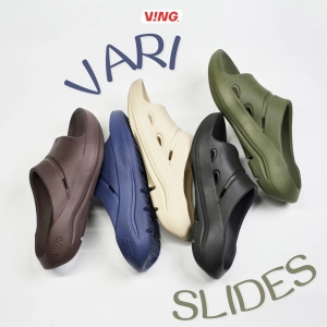 สินค้า VARI-Slides รองเท้าแตะแบบสวม เพื่อฟื้นฟูสุขภาพเท้า ลดอาการรองช้ำ นุ่มใส่สบาย