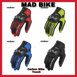 ภาพหน้าปกสินค้าถุงมือใส่ขับรถ ขับรถมอเตอร์ไบค์Carbon Fiber MadBike Premium Quality Carbon Series Madbike ถุงมือขับรถ ถุงมือผู้ชาย ถุงมือกีฬา motorbike glove, bike glove,fashion glove  ถุงมือขับรถ ซึ่งคุณอาจชอบสินค้านี้