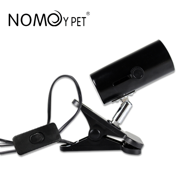 ชุดโคมไฟเซรามิกพร้อมหลอดไฟรวม UVA + UVB 3.0 สำหรับสัตว์เลื้อยคลาน มีให้เลือกสองกำลังวัตต์ 50W และ 75W หลอด ยูวีเอ ยูวีบี Nomoy Pet