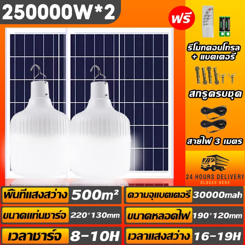 รุ่นใหม่ล่าสุด【1 แถม 1】ไฟโซล่าเซลล์ หลอดไฟโซลาเซล์ โซล่าเซลล์ ไฟโซล่าเซล600wแท้ โคมไฟโซลาเซลล์ ไฟภายนอกอาคาร หลอดไฟโซล่าเซลล์ ไฟโซล่าเซล Solar cell หลอดไฟled ไฟโซล่าเซลสนาม ไฟสปอร์ตไลท์ สปอร์ตไลท์ ไฟแสงอาทิตย์ กันน้ำ IP66 รับประกัน 30 ปี