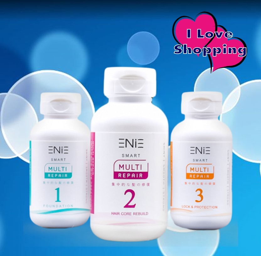 Enie Smart Multi Repair 100/580 ml ทรีทเม้นท์บำรุงเส้นผม 3 ขั้นตอน ราคา 1,840 บาท*ส่งฟรี