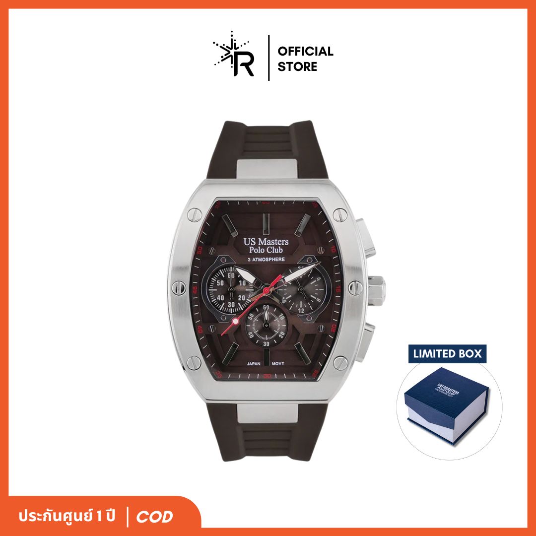 นาฬิกาข้อมือ นาฬิกา แฟชั่น เหมาะทุกสไตล์ ใส่ได้ผู้หญิง ผู้ชาย มีประกัน1ปี Us Master Polo Club RX-1 SPORTY CHONO USM-DE14 ราคา 2,829 บาท*ส่งฟรี
