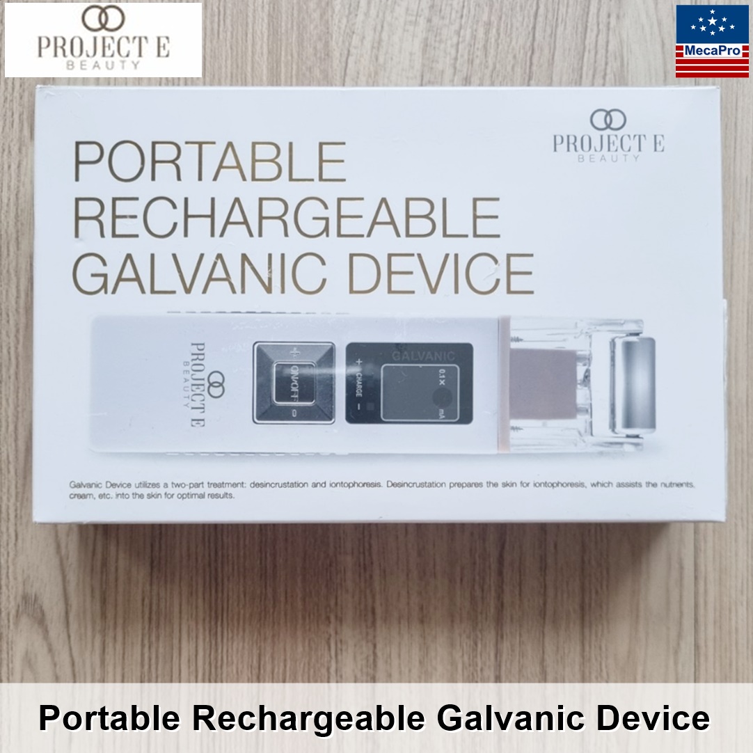 PROJECT E BEAUTY® Portable Rechargeable Galvanic Device for Deep-Cleansing and Penetrates Creams Model.PE094 อุปกรณ์ดูแลผิวหน้า เครื่องนวดหน้า กัลวานิก ยกกระชับ และทำความสะอาดผิวหน้า ราคา 4,695 บาท*ส่งฟรี