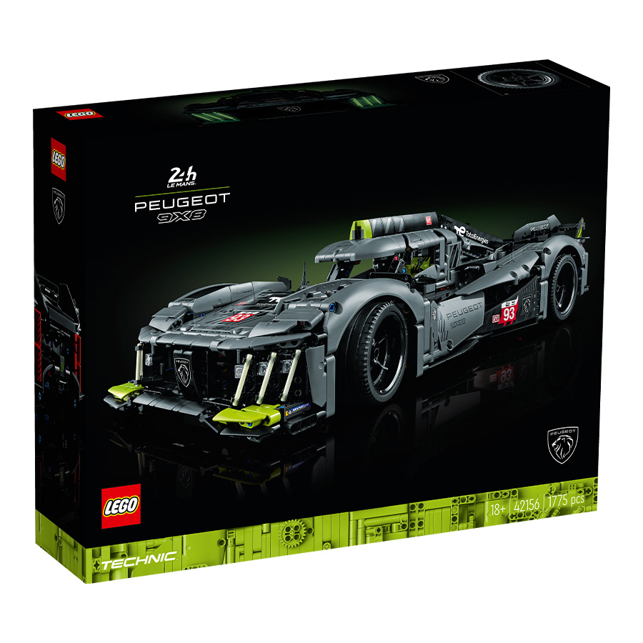 Toys R Us LEGO Technic PEUGEOT 9X8 24H Le Mans Hybrid Hypercar 42156 (139664) ราคา 8,290 บาท*ส่งฟรี