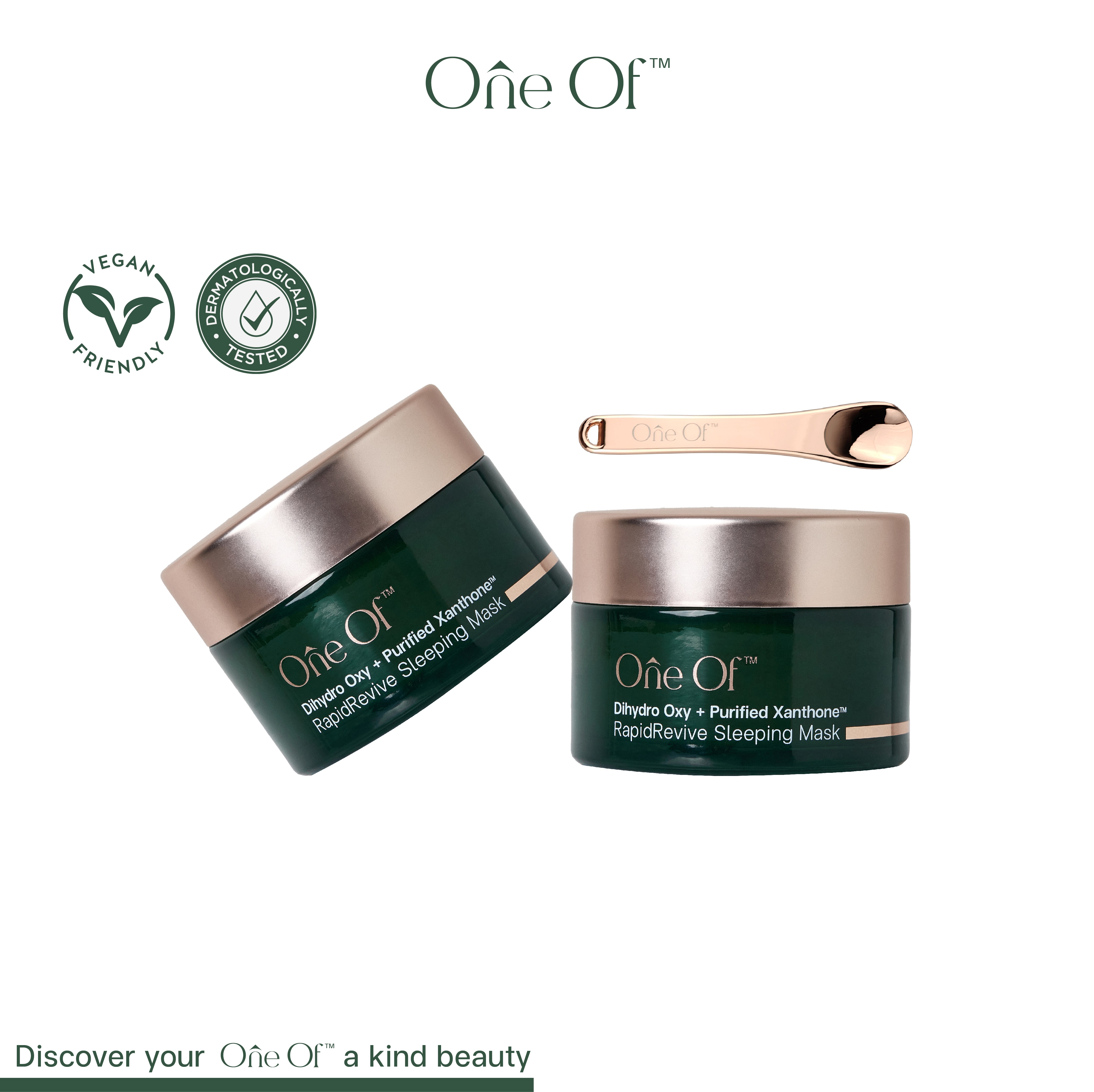 One Of™ 2 ชิ้น รับฟรีช้อนตักครีม Rose Gold ราคา 2,180 บาท*ส่งฟรี