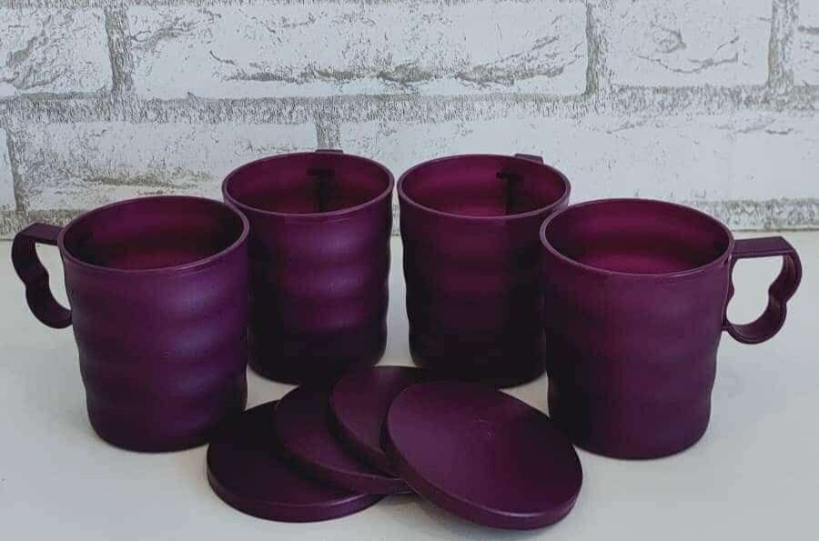 Tupperware แก้ววาเลนไทน์ (4) ราคา 950 บาท*ส่งฟรี