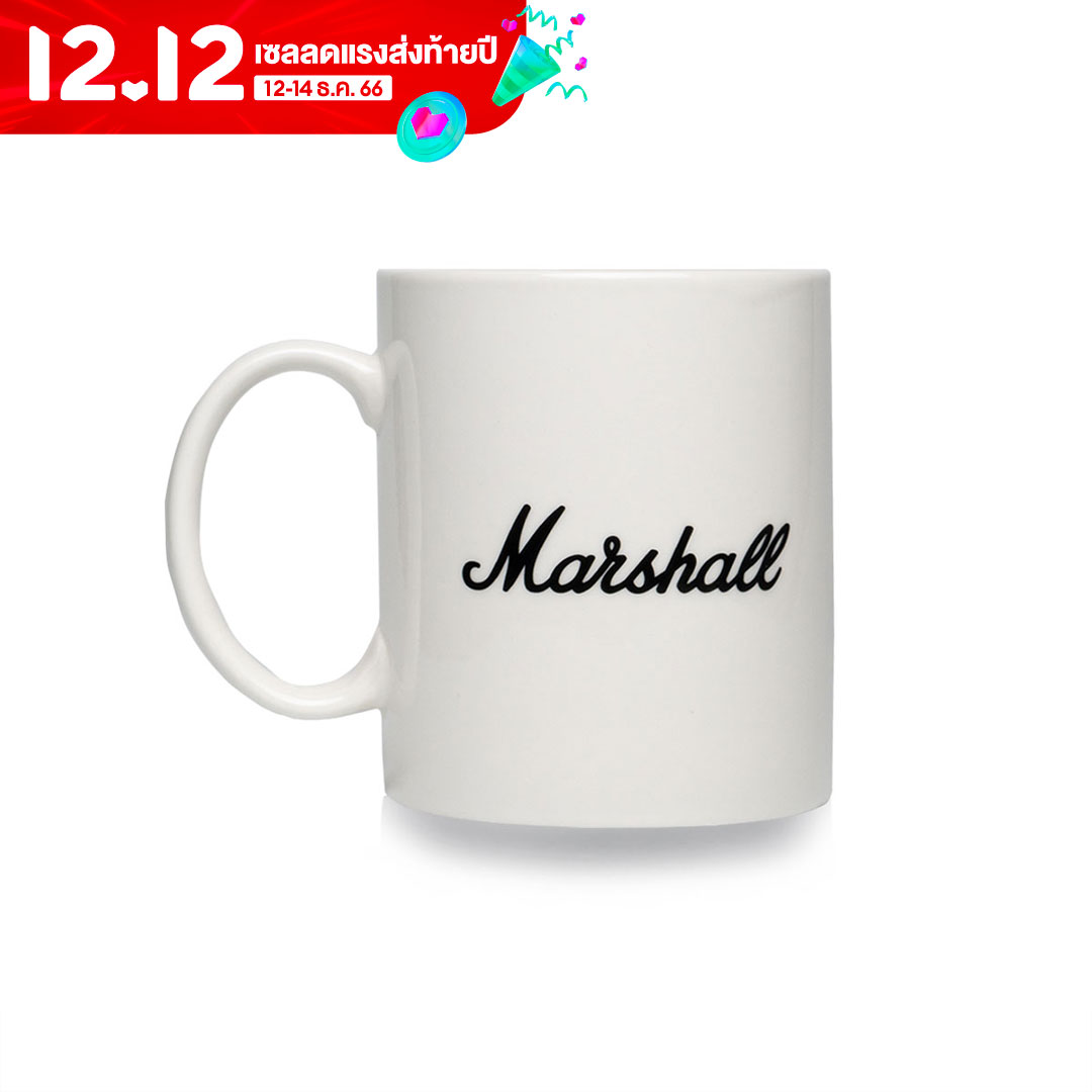 Marshall Signature White Mug 16 Oz แก้วกาแฟสีขาว ราคา  779 บาท*ส่งฟรี