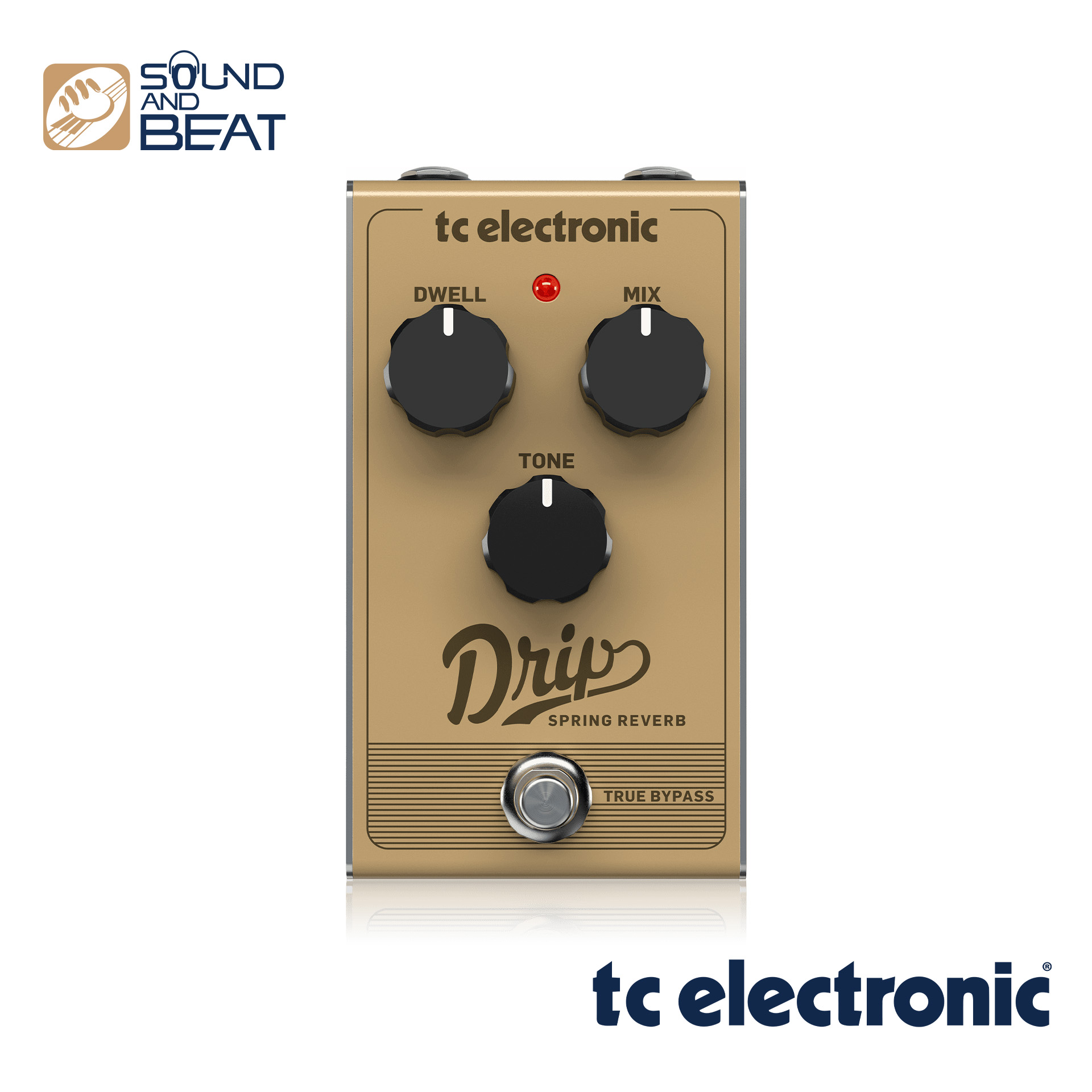 Tc Electronic Drip Spring Reverb Guitar Effect ราคา 4,860 บาท*ส่งฟรี
