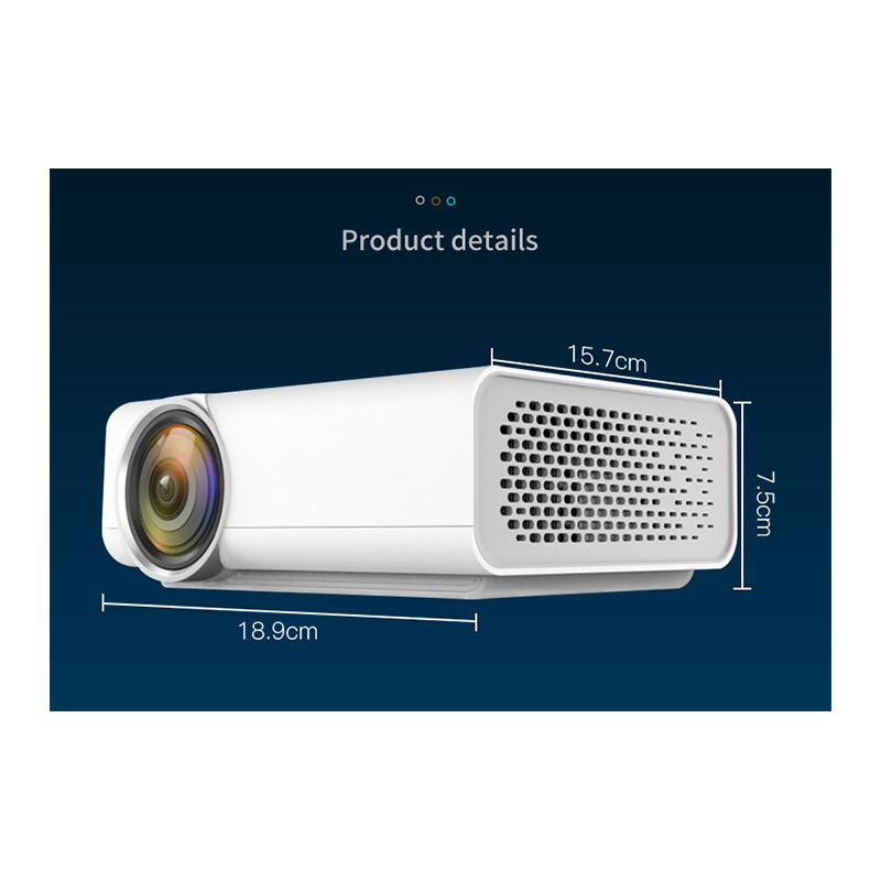 รูปภาพของ OMS โปรเจคเตอร์ โปรเจคเตอร์โฮม projector 2021โปรเจคเตอร์พกพา ขนาดเล็กพกพา HD 1080P LED รองรับมือถือทุกรุ่น โปรเจคเตอร์โทรศัพท์มือถือ พร้อมส่ง ใหม่