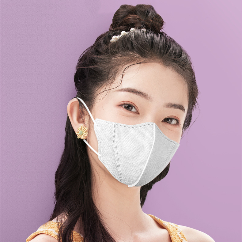 (พร้อมส่ง)แมส3d ผู้ใหญ่ แมสปิดจมูก3D แพคละ10ชิ้น รุ่น : Z136