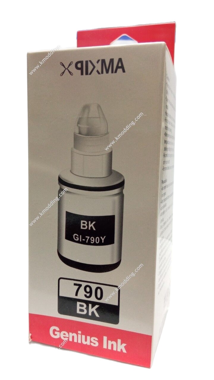 น้ำหมึกเติมแท้งค์ cannon GI-790Y (BK) 135 ml. ราคา 155 บาท*ส่งฟรี