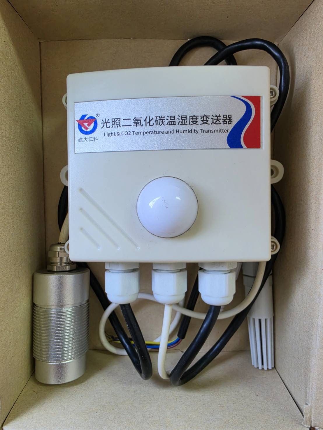 Rs-Gzco2Ws-N01-2Y Temperature and Humidity Sensors, Light Measurement, Co2 Measurement, Temp Measurement.