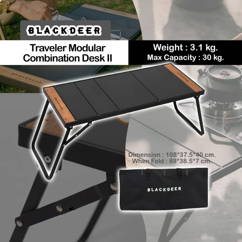โต๊ะพับ Blackdeer Traveler Modular Combination Desk Ⅱ ราคา 2,900 บาท*ส่งฟรี