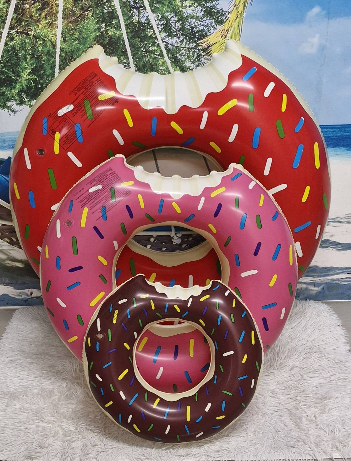 Sainteve Donut-Shaped Rubber Ring 60 Cm. (Bag) Sy-A0859 ราคา 69 บาท*ส่งฟรี