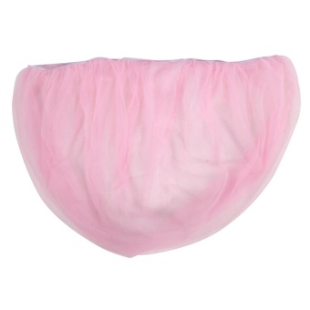 1Pc Baby Kids Stroller Pushchair Mosquito Insect Net Buggy Safe Protection Mesh Cover (Pink) - intl
