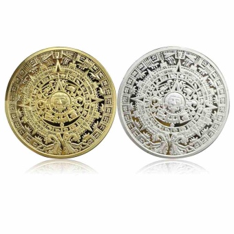 Art Collectible Gift Coin Virtual Money Mayan Aztec Souvenir Medal Physical - Intl July 2018 - 5 Art Collectible Gift Coin Virtual Money Mayan Aztec Souvenir Medal Physical - intl - 5