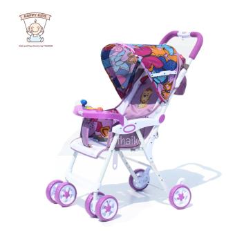 รถเข็นเด็ก สีม่วง Baby Stroller สีม่วง 407 รถเข็นเด็ก สีม่วง Baby Stroller สีม่วง 407