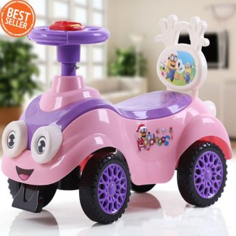 Baby Toddler Gear 4 Wheels Walkers Scooters With Music Baby ToyCars