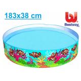 Bestway Pool สระน้ำ สระว่ายน้ำ ขอบตั้งลายไดโนเสาร์ ลายปลาทะเล คละลาย 6 ฟุต 183x38cm. ราคา 650 บาท*ส่งฟรี