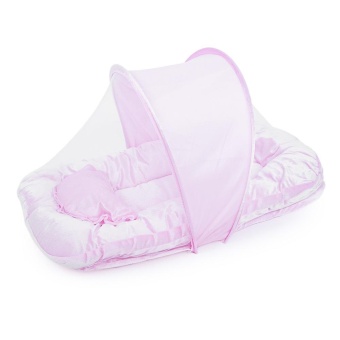 Comfort Babies Folding Thickening Mosquito Net With Pillow - intl