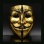 ซื้อ 1 แถม 1 Creative GOLD/เงิน V ปิดป้องกัน Vendetta หน้ากากกายฟอกส์ Anonymous Halloween - INTL
