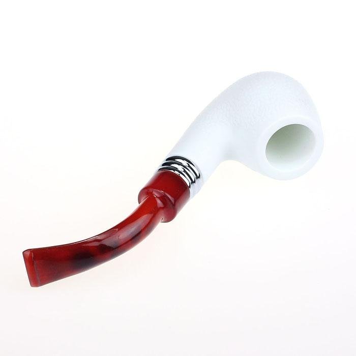 ดูภาพ Durable Classic Cigarettes Cigar Pipes Tobacco Smoking Pipe + Pouch - intl เพิ่มเติม Durable Classic Cigarettes Cigar Pipes Tobacco Smoking Pipe + Pouch - intl