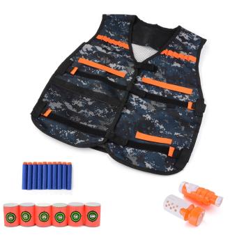ชุดเสื้อกั๊ก กระเป๋า Elite Tactical Bullet Vest Target Pouch สำหรับNerf N-strike Elite Series Toy May 2018 - 3 ชุดเสื้อกั๊ก กระเป๋า Elite Tactical Bullet Vest Target Pouch สำหรับNerf N-strike Elite Series Toy - 3