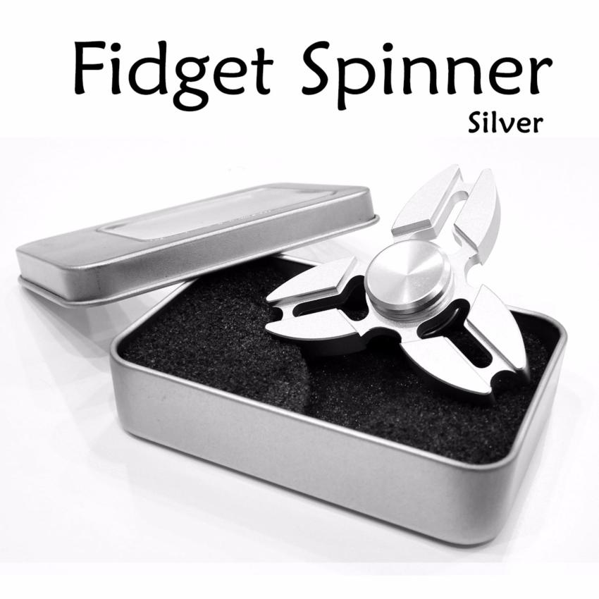 Fidget Spinner Classic ก้ามปู Silver Fidget Spinner Classic ก้ามปู Silver