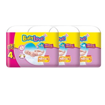 ขายยกลัง! Baby Love ผ้าอ้อมเด็ก Easy Tape ไซส์ NB 3 แพ็ค 84+4 ชิ้น (ทั้งหมด 264 ชิ้น) ขายยกลัง! Baby Love ผ้าอ้อมเด็ก Easy Tape ไซส์ NB 3 แพ็ค 84+4 ชิ้น (ทั้งหมด 264 ชิ้น)