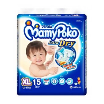 ขายยกลัง! Mamy Poko ผ้าอ้อมเด็ก แบบเทป ไซส์ XL 8 แพ็ค 120 ชิ้น (แพ็คละ 15 ชิ้น) ขายยกลัง! Mamy Poko ผ้าอ้อมเด็ก แบบเทป ไซส์ XL 8 แพ็ค 120 ชิ้น (แพ็คละ 15 ชิ้น)