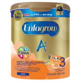 Enfagrow A+ 3 รสจืด แบบจีเนียส ล็อค 800 กรัม Enfagrow A+ 3 รสจืด แบบจีเนียส ล็อค 800 กรัม