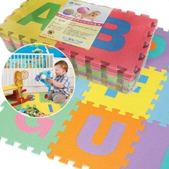 Kids Toys ของเล่น แผ่นโฟมรองคลานแบบจิ๊กซอว์ ลาย ABC (1 set มี 26 แผ่น) Kids Toys ของเล่น แผ่นโฟมรองคลานแบบจิ๊กซอว์ ลาย ABC (1 set มี 26 แผ่น)