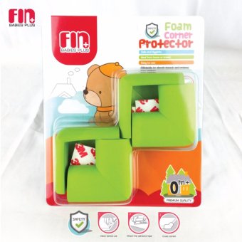 FIN BABIESPLUS โฟมยางกันกระแทก แบบมุม จำนวน 1 ชุด มี 4 ชิ้น พร้อมเทปกาว รุ่น USE-R132 FIN BABIESPLUS โฟมยางกันกระแทก แบบมุม จำนวน 1 ชุด มี 4 ชิ้น พร้อมเทปกาว รุ่น USE-R132