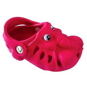 รองเท้าเด็กแบบรัดส้น Polliwalks - Ellie the Elephant รองเท้าเด็กแบบรัดส้น Polliwalks - Ellie the Elephant