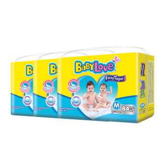ขายยกลัง BabyLove ผ้าอ้อมแบบเทป รุ่น Easy Tape ไซส์ M 3 แพ็ค 252 ชิ้น (แพ็คละ 84 ชิ้น) ขายยกลัง BabyLove ผ้าอ้อมแบบเทป รุ่น Easy Tape ไซส์ M 3 แพ็ค 252 ชิ้น (แพ็คละ 84 ชิ้น)