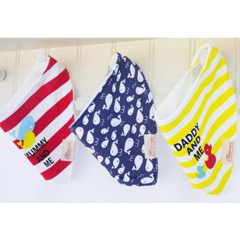 Baby Touch ผ้ากันเปื้อนเด็ก เซตเบสิค 3 ผืน ลายครอบครัว Baby Touch ผ้ากันเปื้อนเด็ก เซตเบสิค 3 ผืน ลายครอบครัว